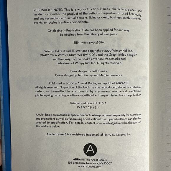 The Deep End; Diary of a Wimpy Kid #15; V- hardcover, 9781419748684, Jeff Kinney - Picture 7 of 7